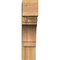 Ekena Millwork Merced Block Rough Sawn Bracket, Western Red Cedar, 4"W x 16"D x 16"H BKT04X16X16MRC05RWR - alternate 3